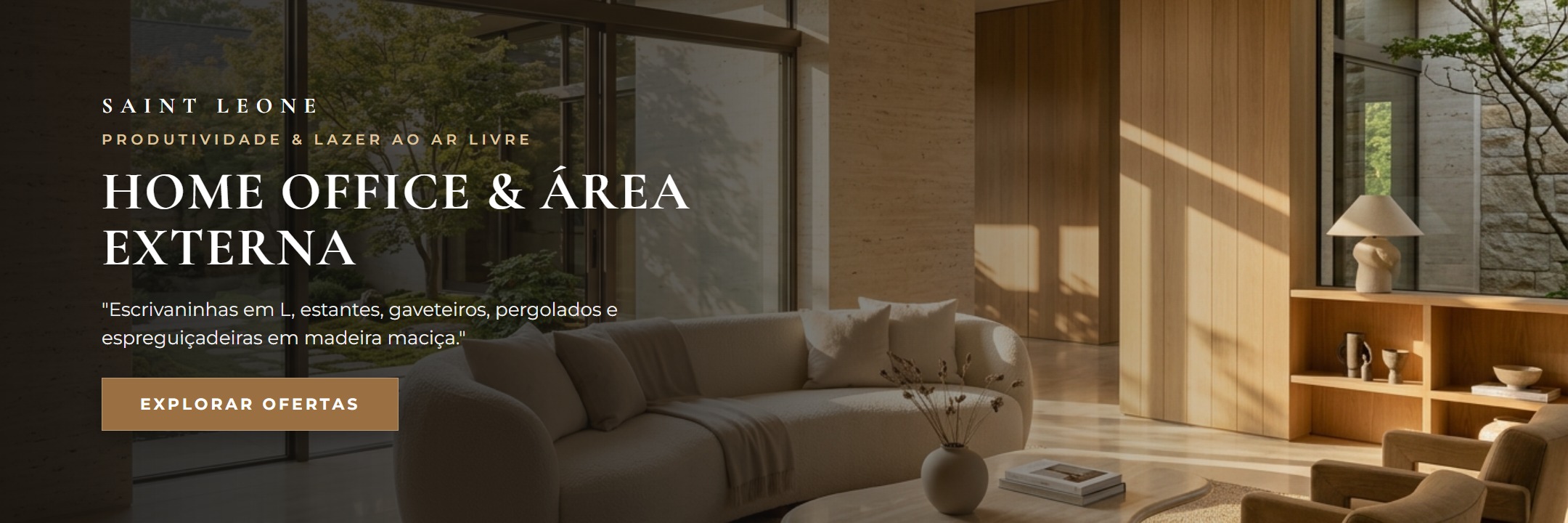 Saint Leone Home Office & Comercial - Escrivaninhas e Estantes